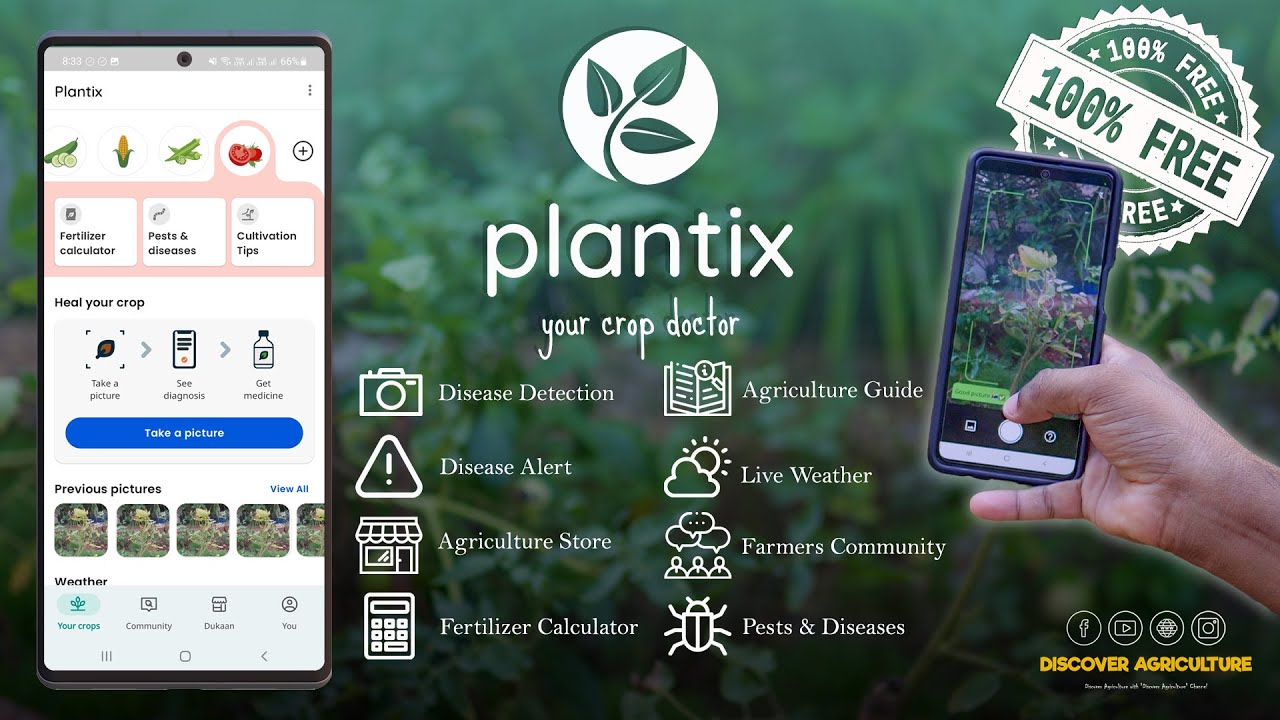 AI Magic for Farmers: Plantix - The Best Agriculture Android App