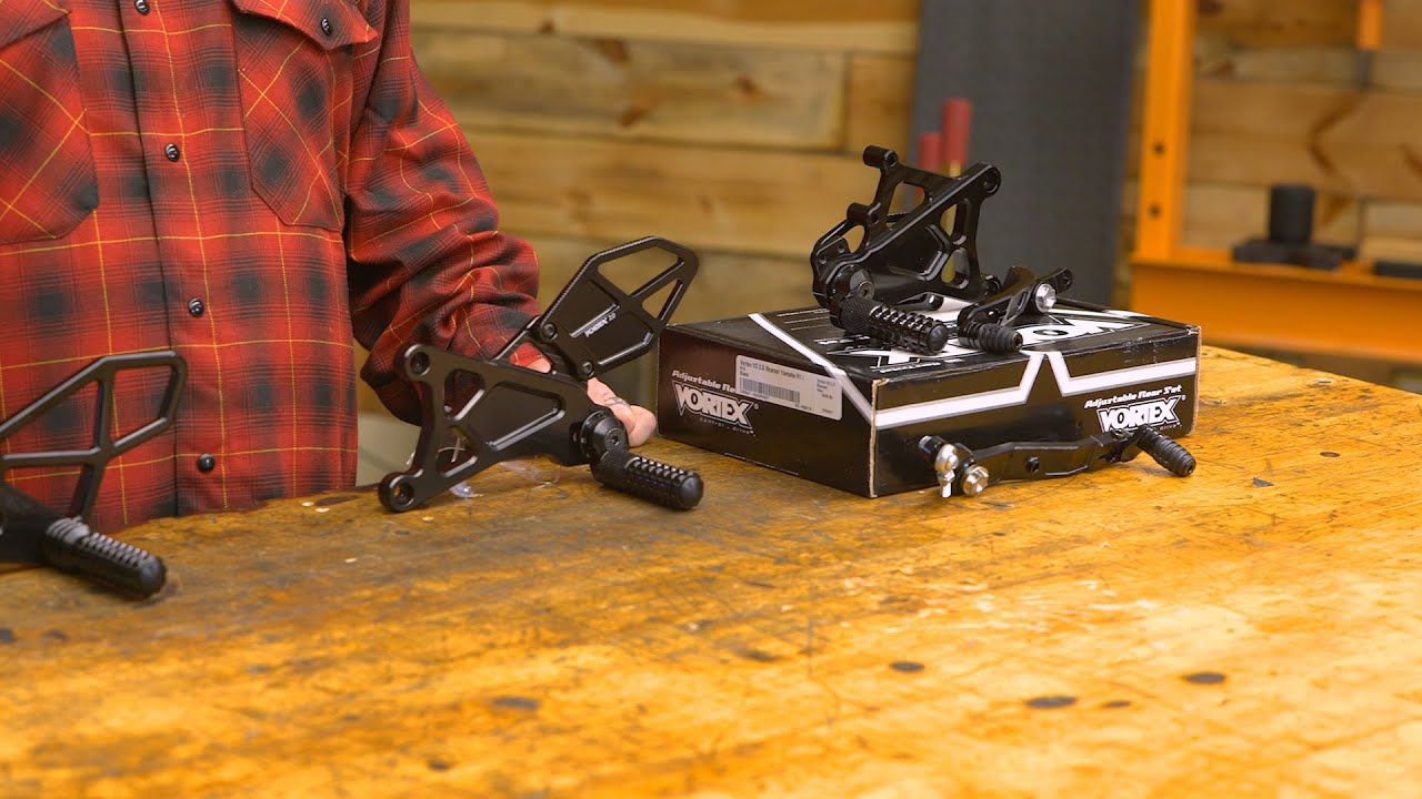 Vortex Adjustable Rearsets Overview