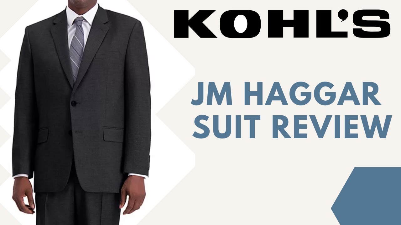 Обзор доступного костюма | Костюм Kohls JM Haggar Premium Classic Fit Stretch
