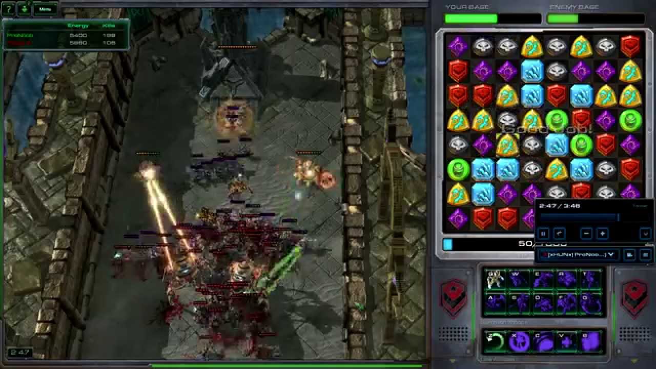 SC2 - StarJeweled - Jewel Rock Star Achievement - Elite AI - fastest way