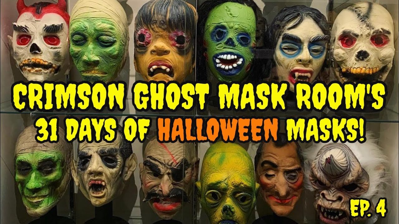Crimson Ghost's October's 31 Days Of Masks  Ep. 4  TOPSTONE MASKS