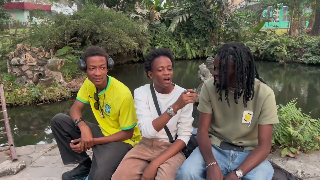 Micron trottoir dans la ville de Kinshasa 