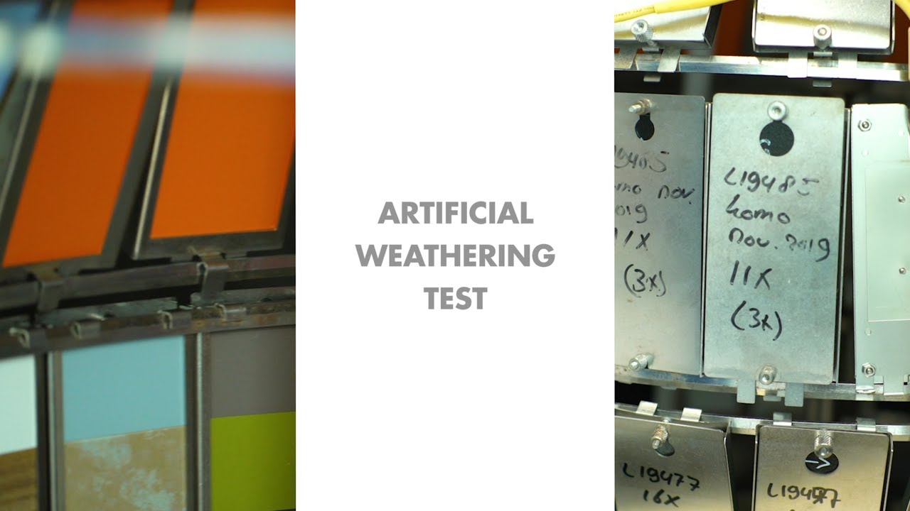 Artificial Weathering Test - Trespa Quality Videos #1