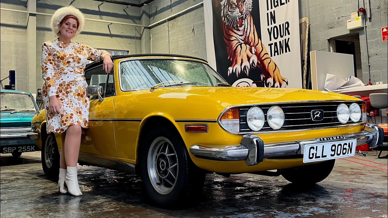 Triumph Stag — стильный классический британский спортивный автомобиль 70-х годов