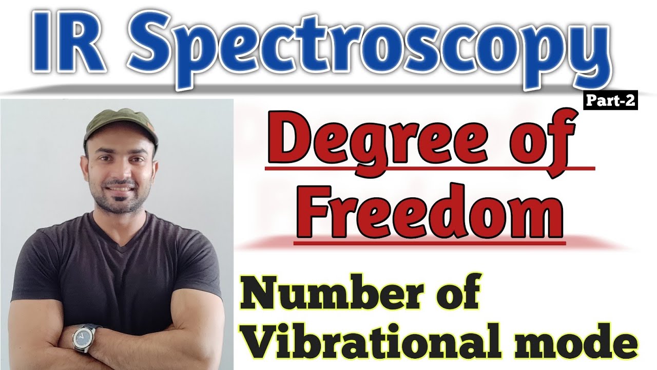 Degree of Freedom in IR Spectroscopy/ Number of Vibrational modes/ IR Spectroscopy