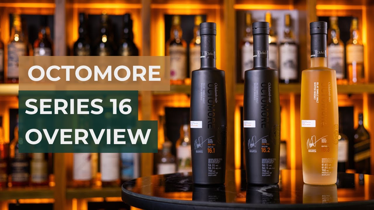 Обзор Octomore 16.1, 16.2 и 16.3