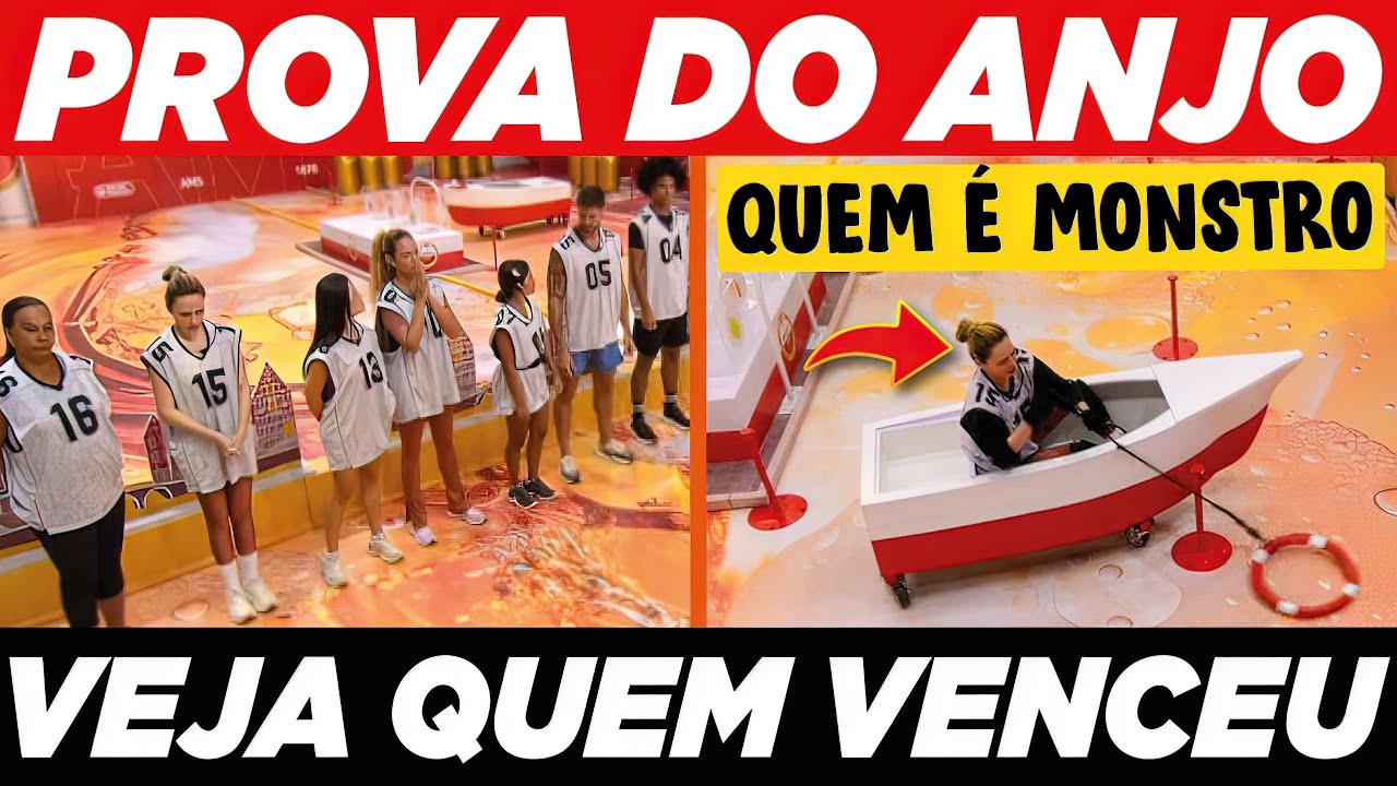 Veja QUEM GANHOU a Prova do Anjo BBB 26 e quem está no CASTIGO DO MONSTRO ??
