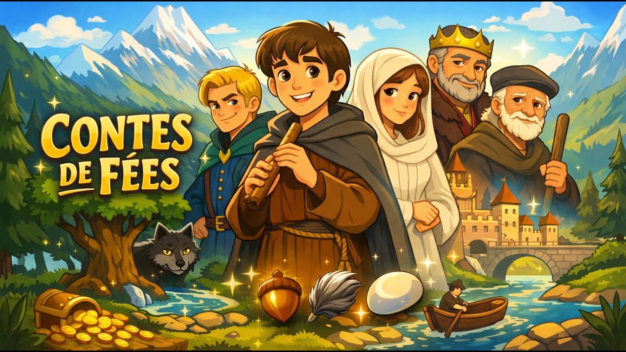 Le Berger et les Trois Épreuves : Un Conte de fées de Sagesse et d'Humilité 🏔️✨