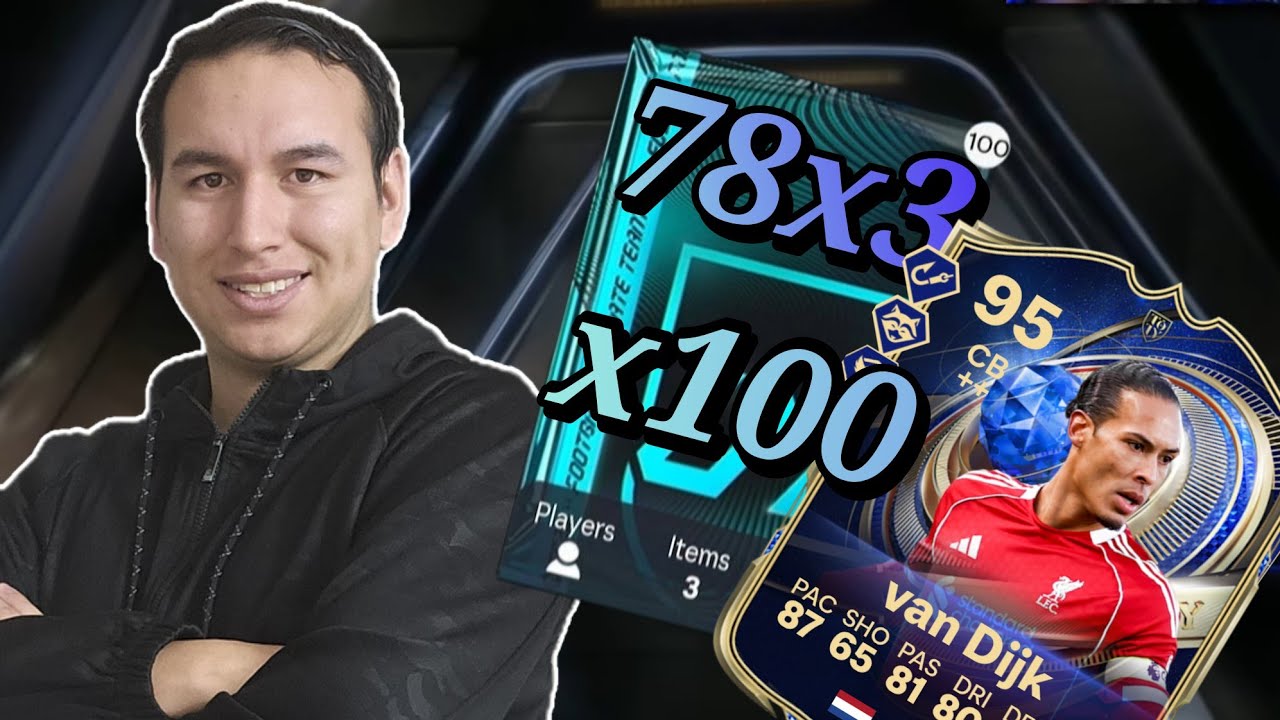 Opening 100 78x3s for TOTY Defenders!!!