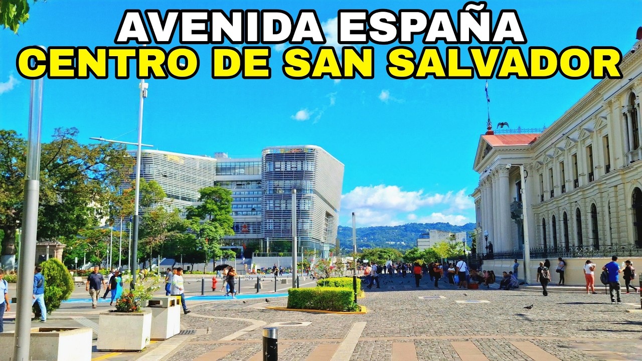 AVENIDA ESPA&Ntilde;A AL CENTRO DE SAN SALVADOR. #elsalvador