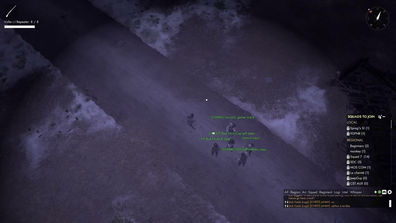 The Great Push North (Fox Hole)