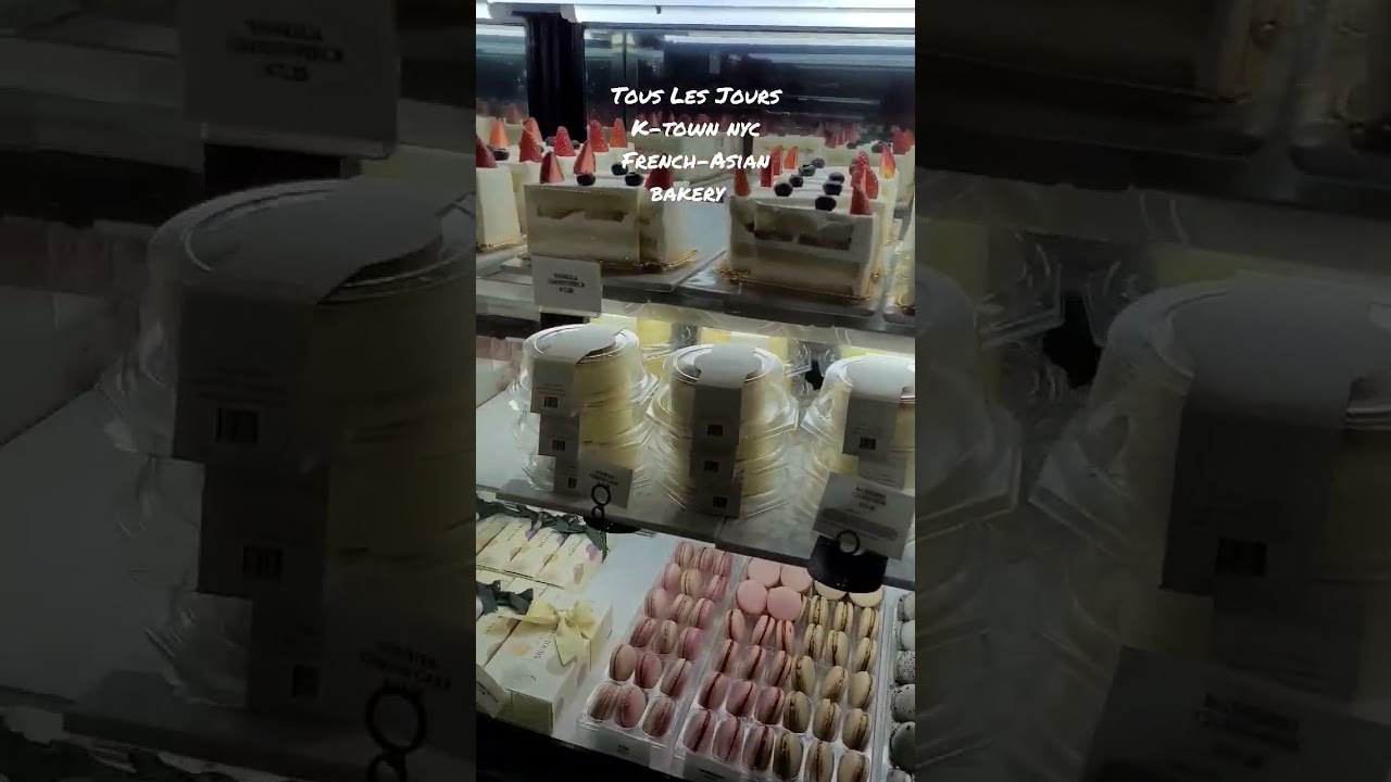 Tous Les Jours  K-town French-Asian bakery NYC #trending #shorts #ktownnyc