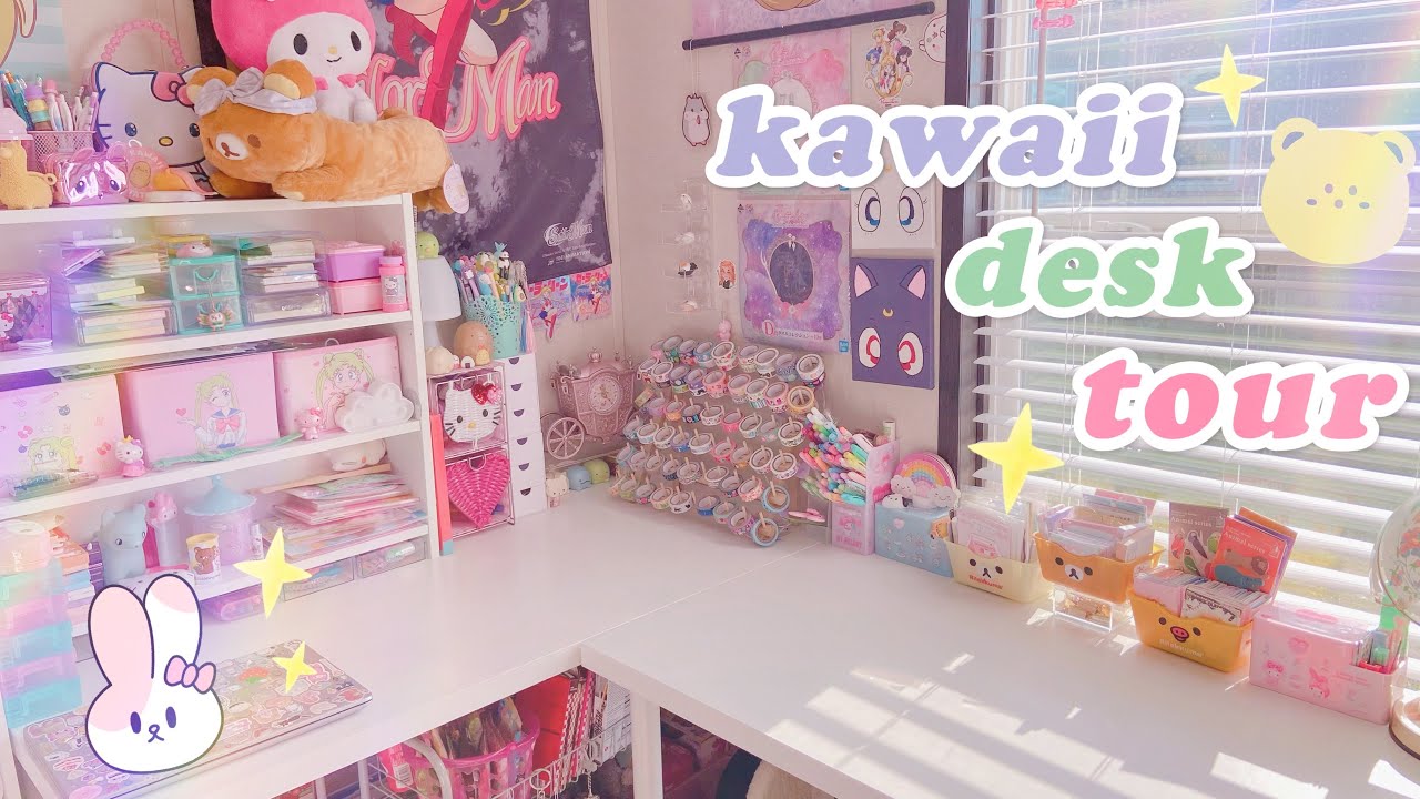 aesthetic desk tour | kawaii aesthetic 🌷
#desktour #kawaii #aesthetic
