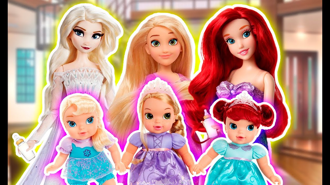 Las PRINCESAS se CONVIERTEN en MAMÁS al MISMO TIEMPO 👶🏻 - Juguetes Fantásticos