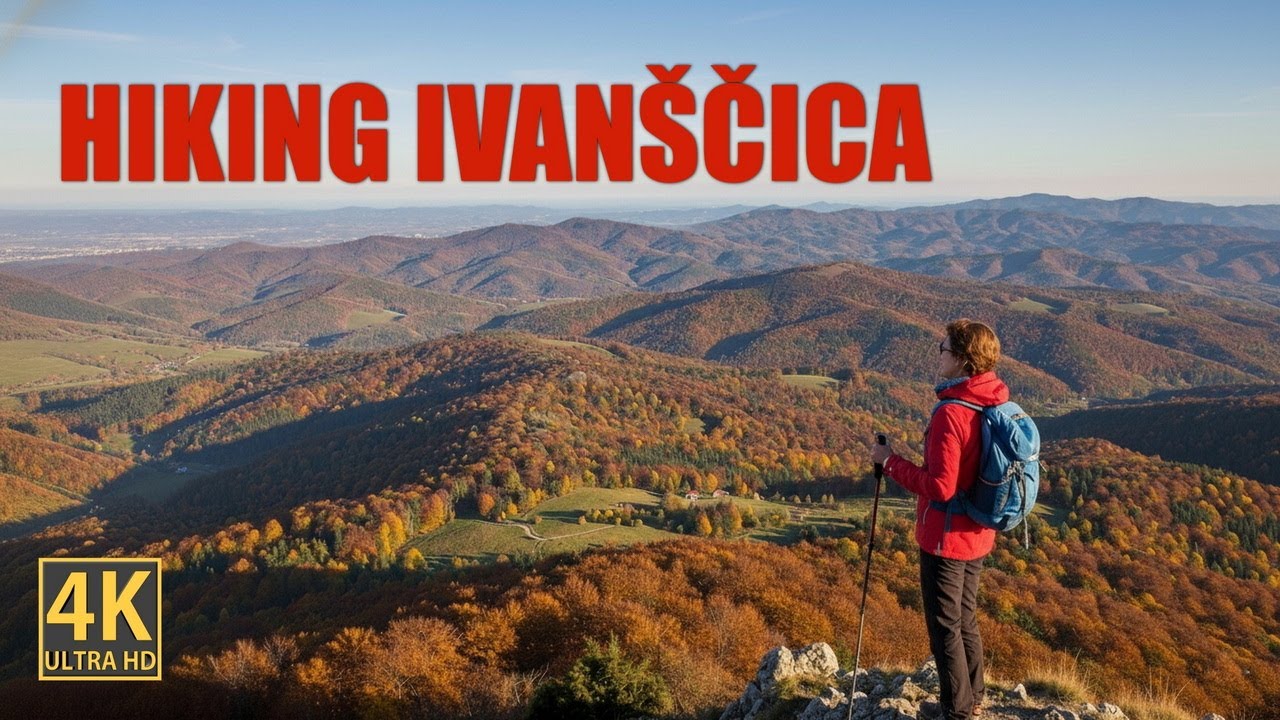 Hidden Croatia: Hiking the Hills of Hrvatsko Zagorje (Ivanščica Peak Adventure) || 4K