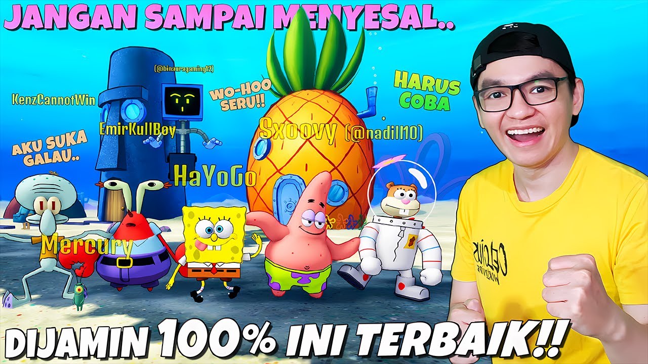 KOCAK!! Roblox Tapi Mode SPONGEBOB & Ini KEREN BANGET Guys 😍😍😍