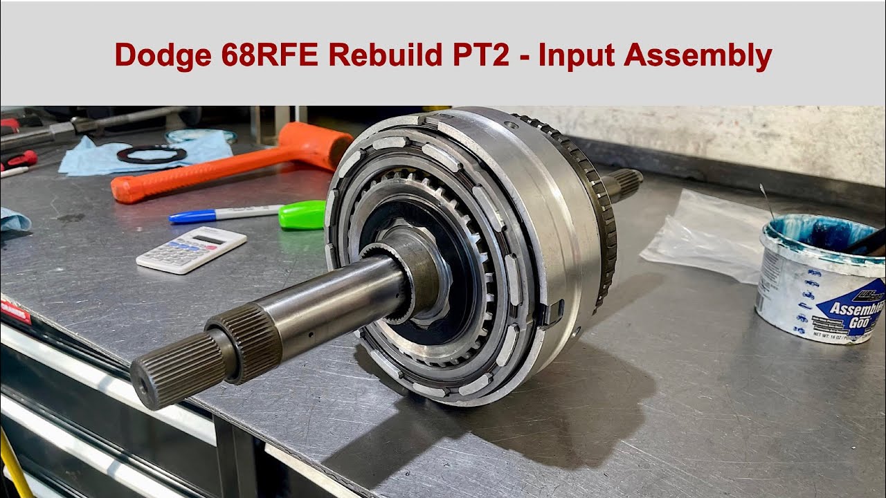 Dodge 68RFE Rebuild Part 2 - Input Housing Assembly