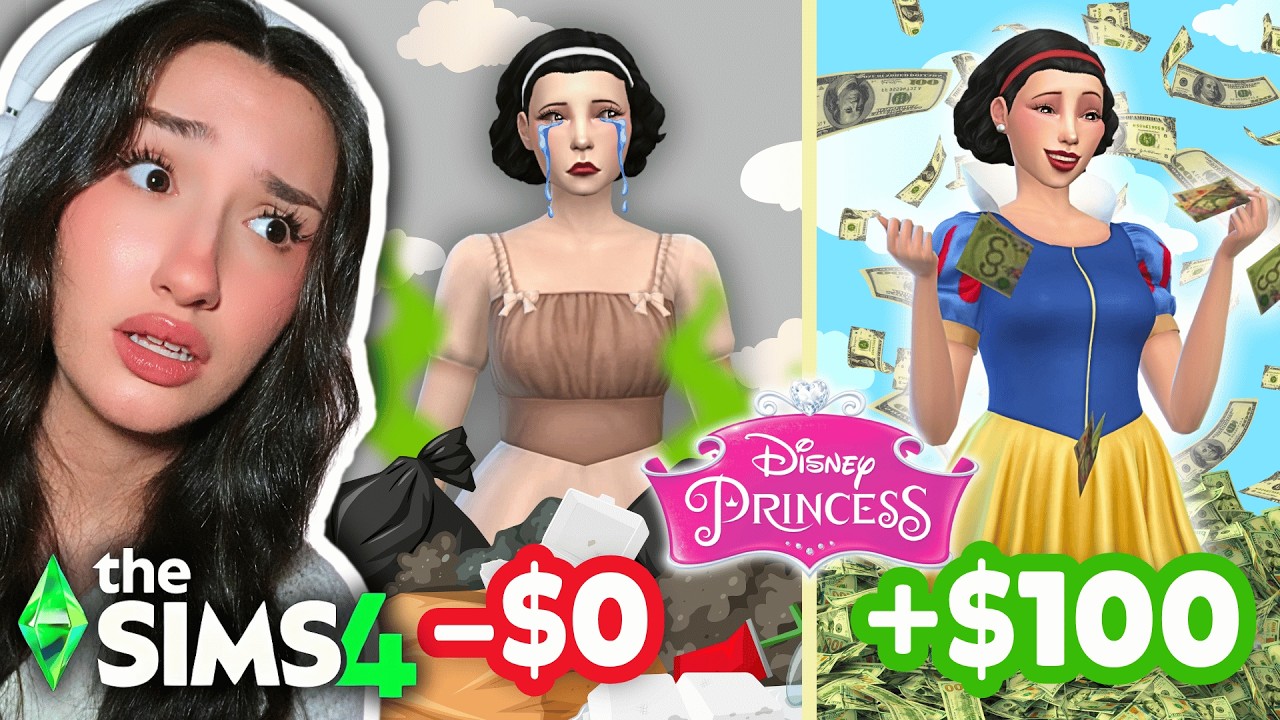 Сколько денег я смогу заработать за БЕЛОСНЕЖКУ в The Sims 4