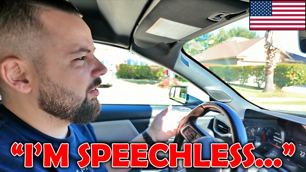 European Gets Real About the USA While Driving Across a Neighborhood