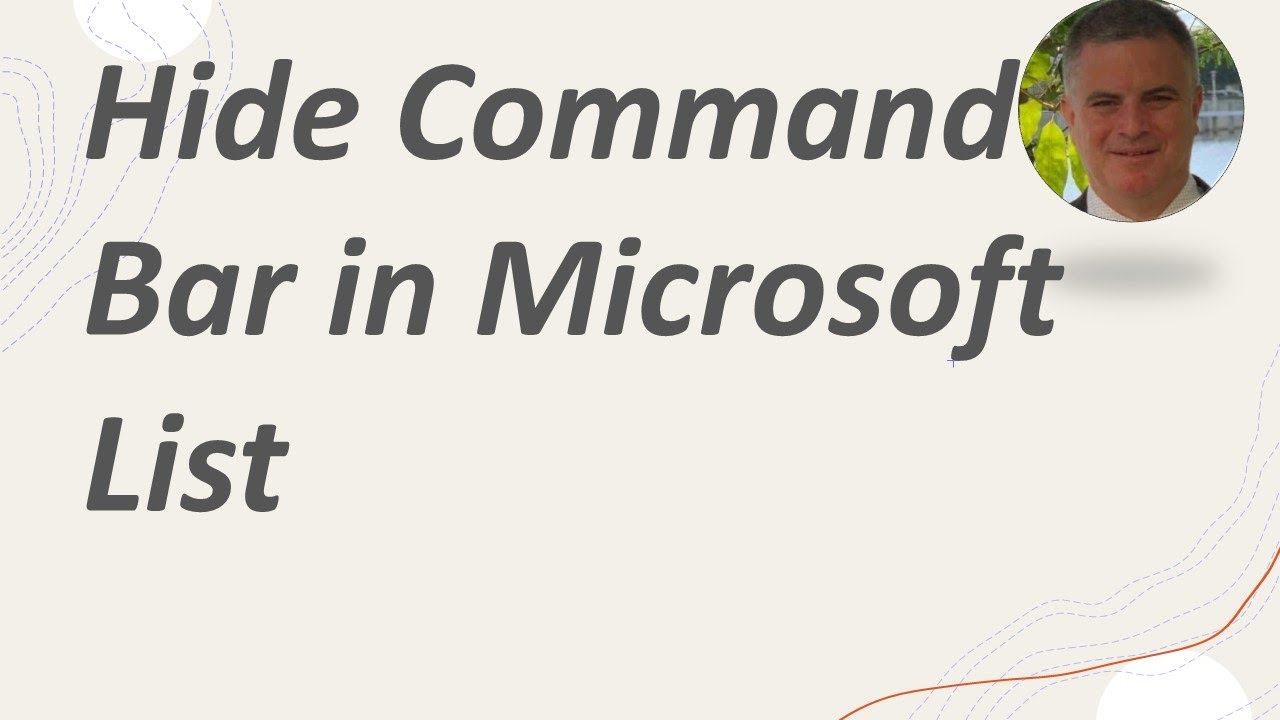 How to hide command bar in Microsoft /SharePoint List?