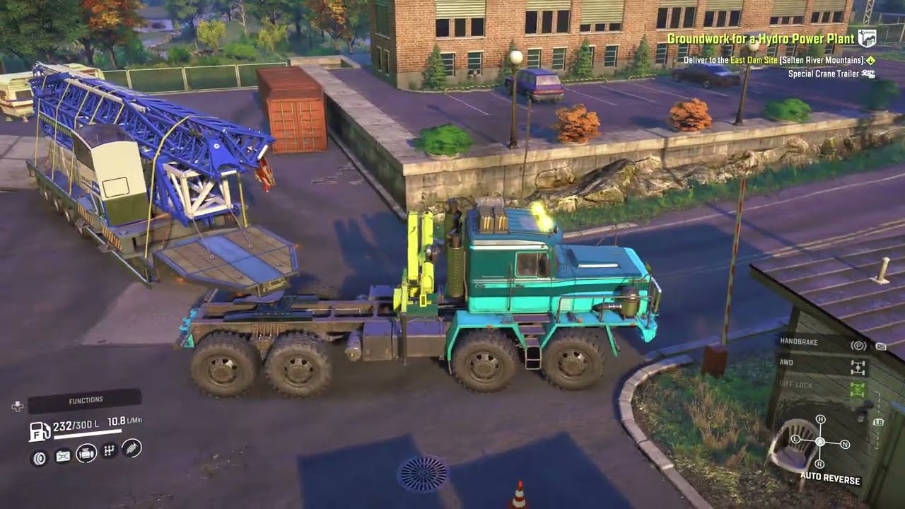 SnowRunner Season16 #10 Preparing the Hydro Plant for Launch