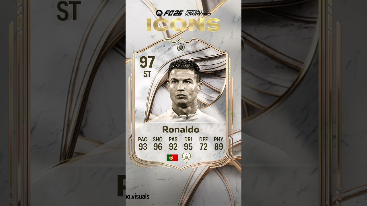 🚨 FC 26 ICONS have been revealed &mdash; and they&rsquo;re absolutely INSANE for EA Sports FC 26 Ultimate Team!