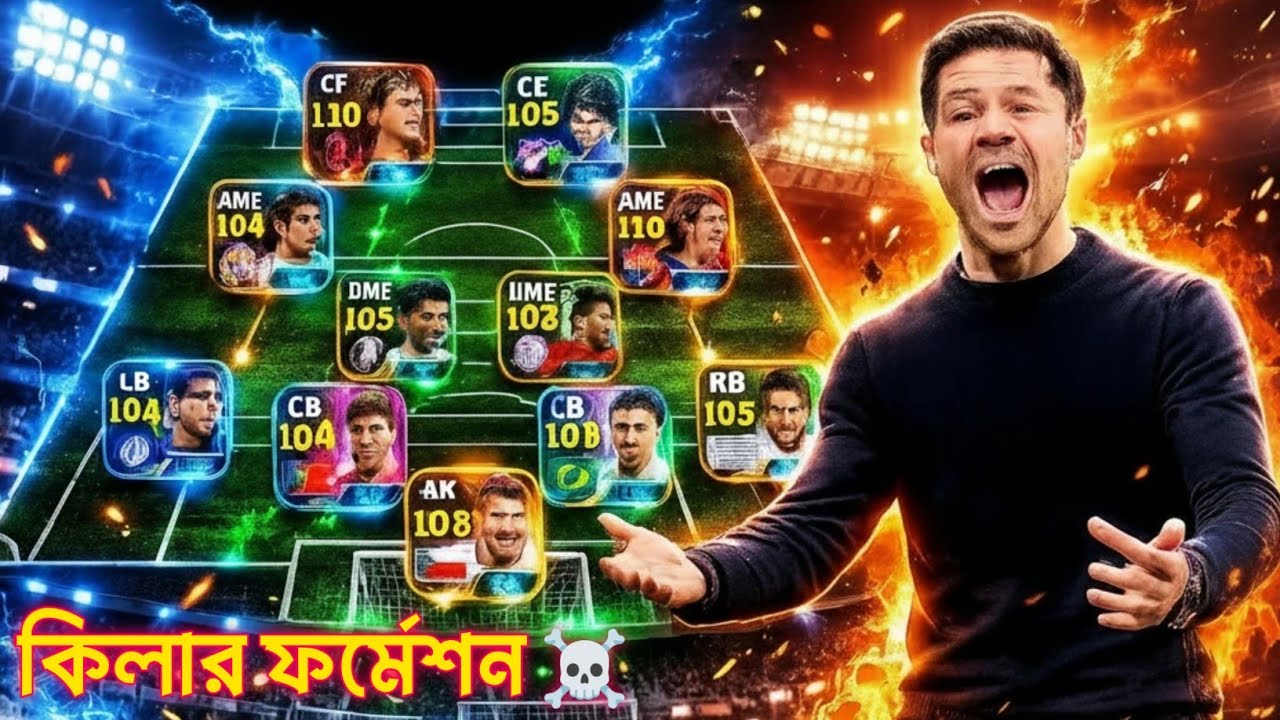 😱 এই মুহূর্তের সেরা ফর্মেশন! আক্রমণ হবে উরাধুরা 🔥 | eFootball Best Formation 2026
