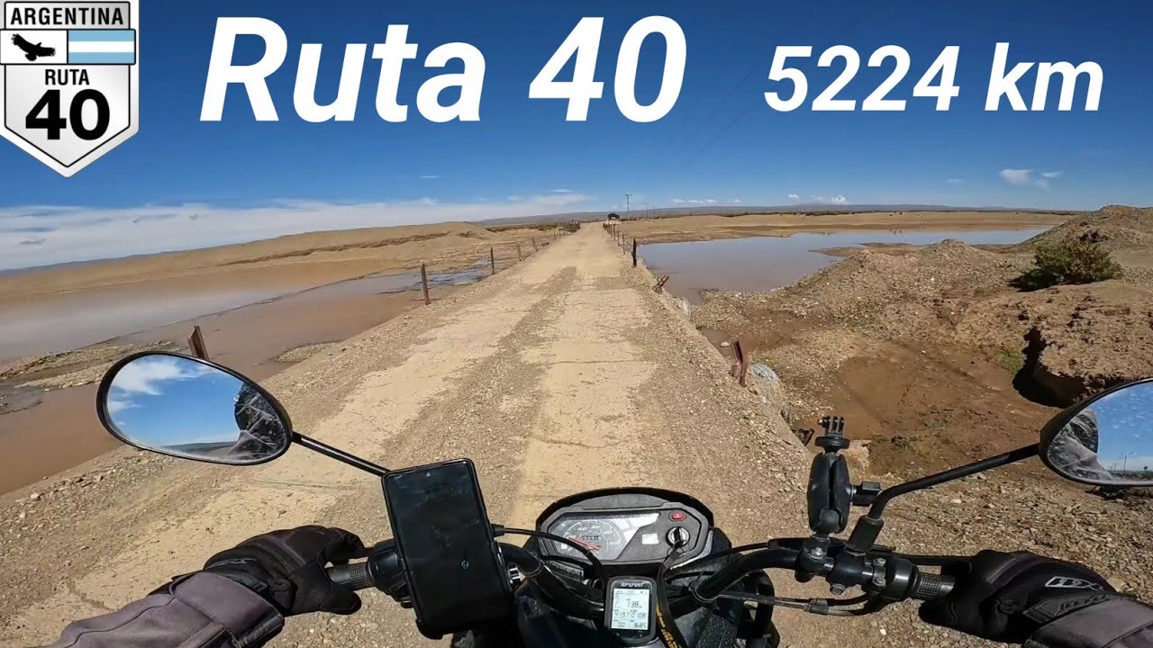 EP-41 ENTREI NA MAIOR ESTRADA DA ARGENTINA👀🇦🇷 || primeiros km na Ruta 40