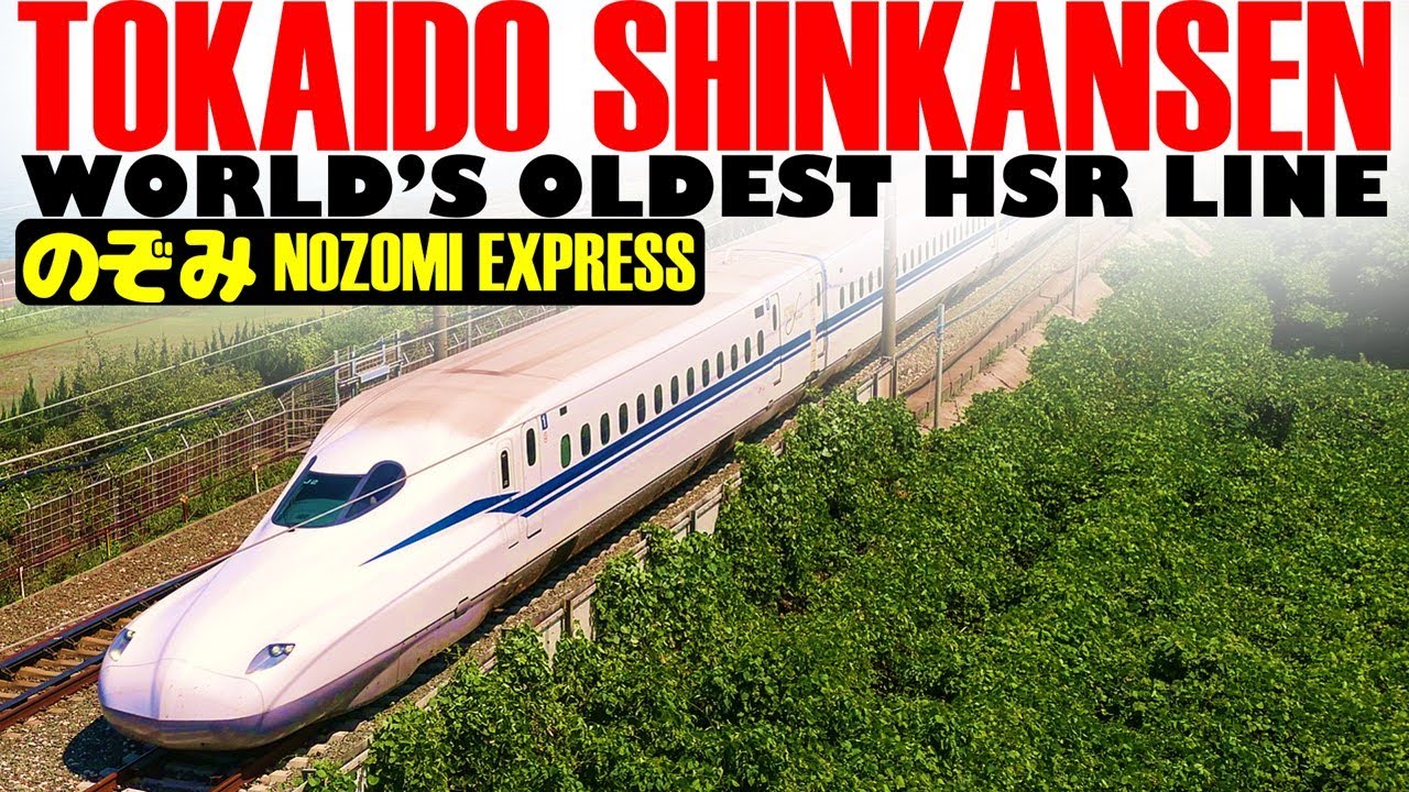 🇯🇵 TOKAIDO SHINKANSEN - World's OLDEST Bullet Train Line