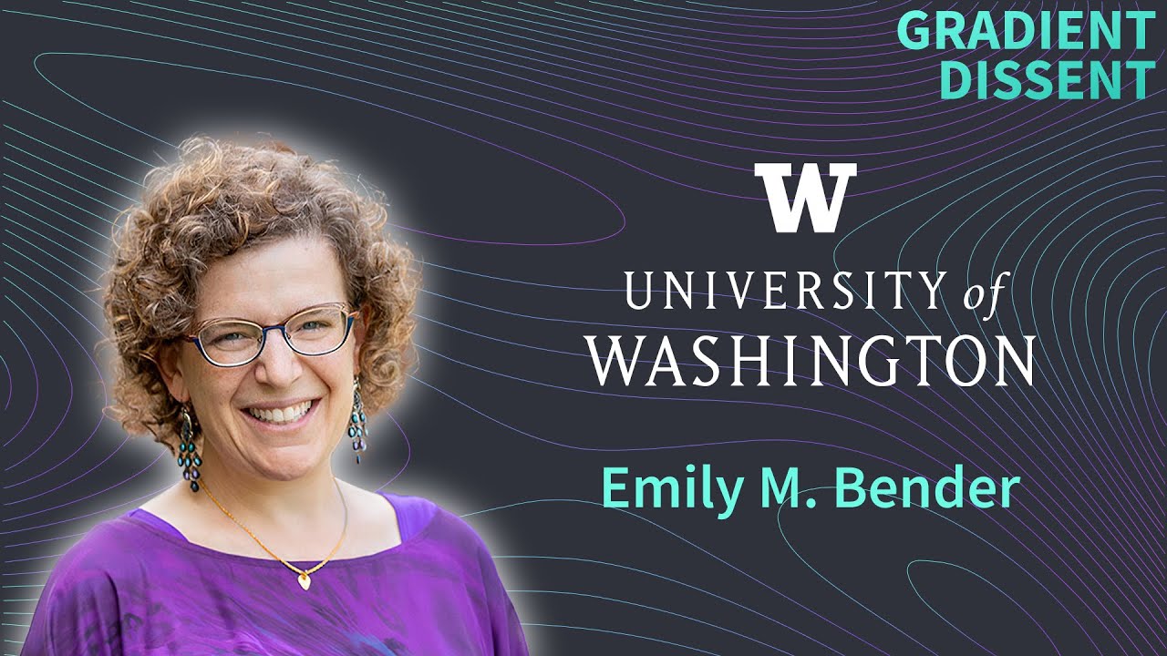 Emily M. Bender — Language Models and Linguistics