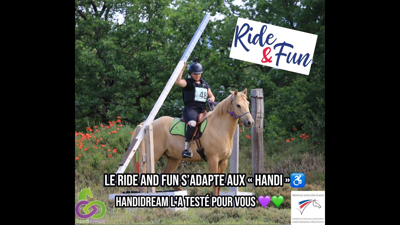 Le Ride and Fun s'adapte aux cavaliers en situation de handicap : Handidream l'a testé pour vous !