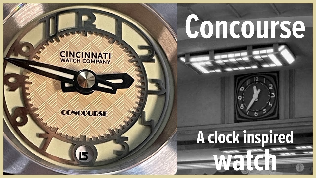 Concourse — часы, вдохновлённые часами