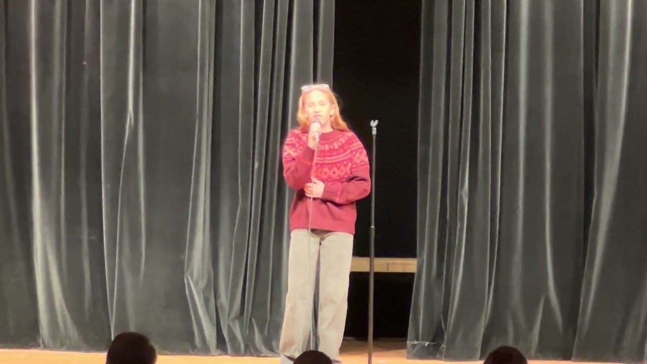 Die On This Hill - Sienna Spiro - Cover by Leighton Bryn at school talent show