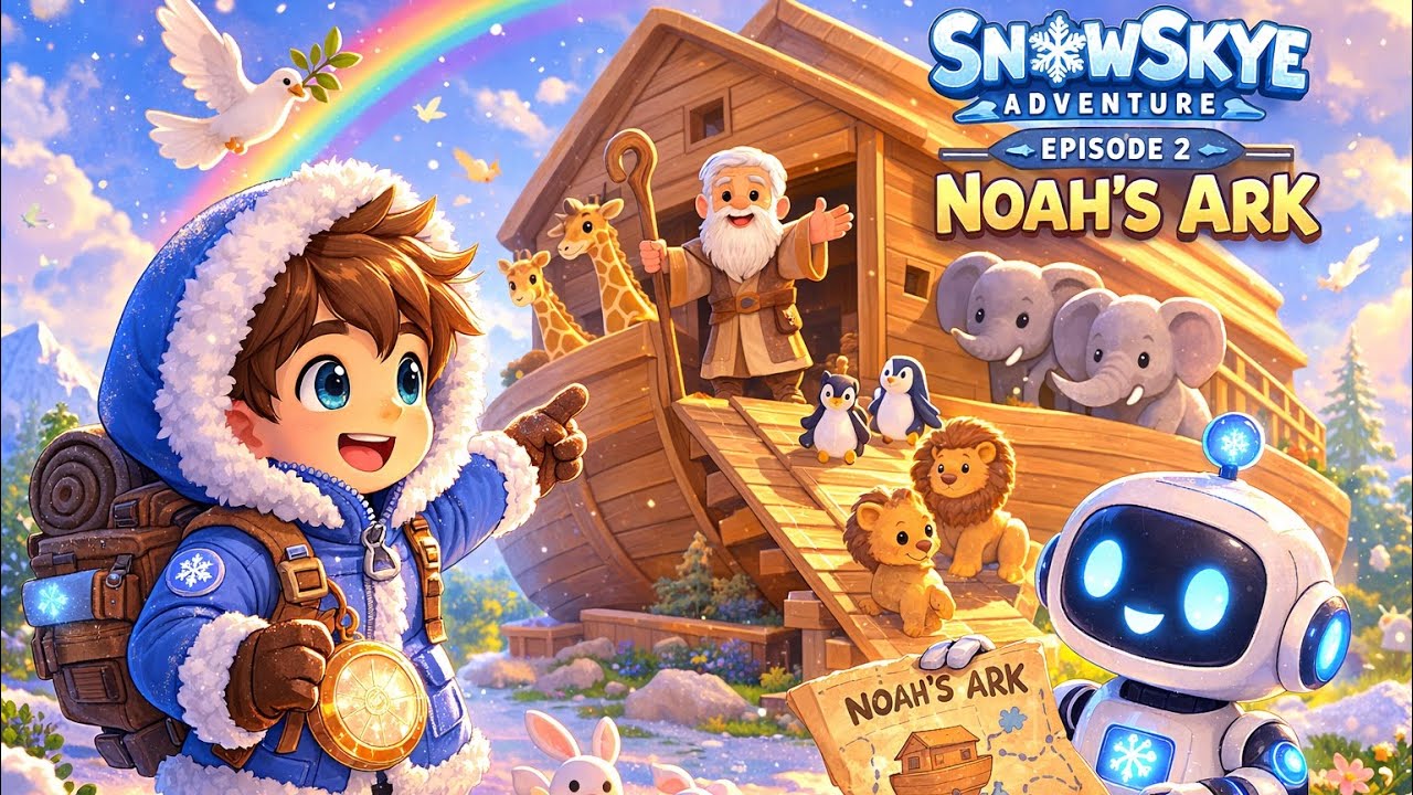 SnowSkye Adventure Episode 2: Noah’s Ark 🌈
