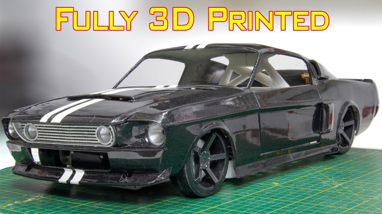 3D printing 10th scale Shelby 1967part3/How to 3d print rc car body/Painting rc body/Scale Addiction