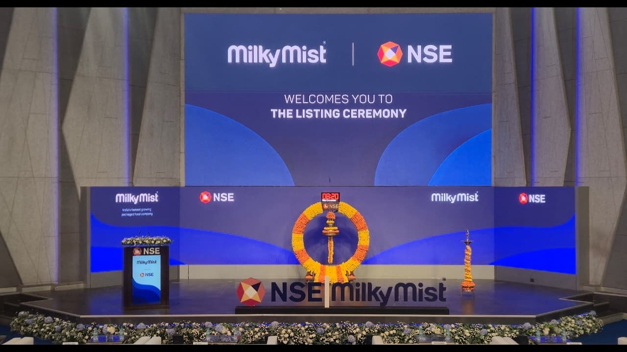 Listing ceremony of Milky Mist Dairy Food Limited