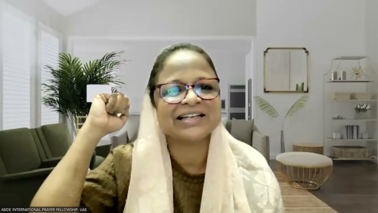 SATURDAY MORNING PRAYER- Message by Sr. Mini Alphonsa, ABIDE Intl. Prayer Fellowship| @alphonsamini