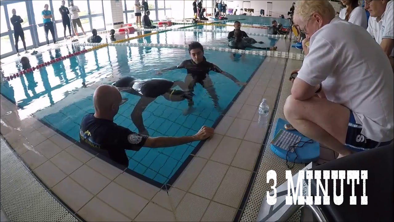 Apnea Statica 5 min 38 sec