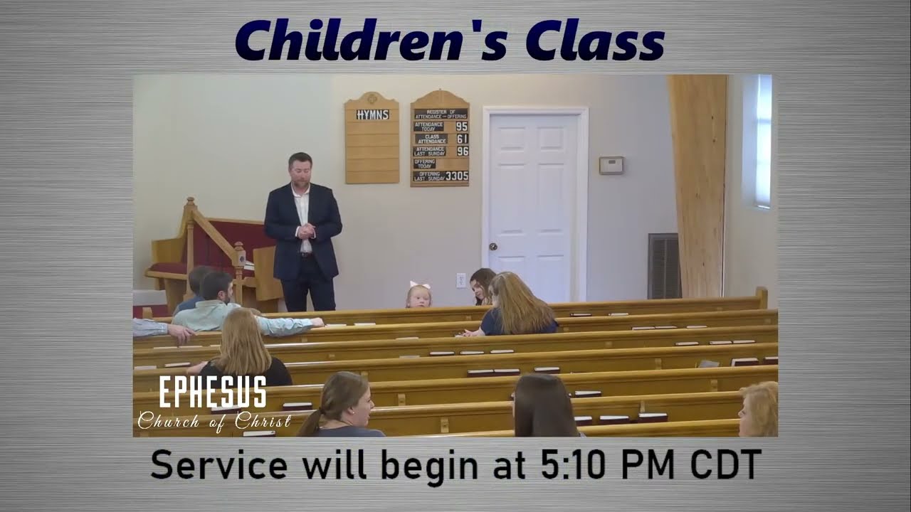 Sunday Evening 5:00 PM Singing Service - March 1, 2026