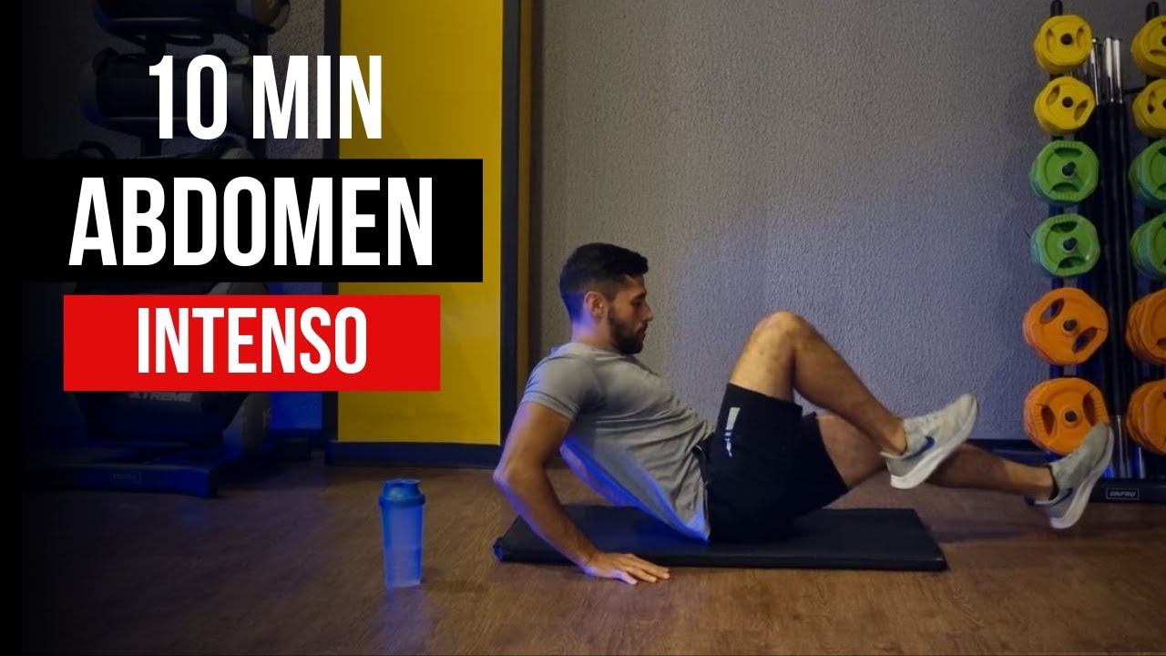RETO 10 minutos ABDOMEN perfecto 🔥 Rutina INTENSA de ABDOMINALES sin equipo