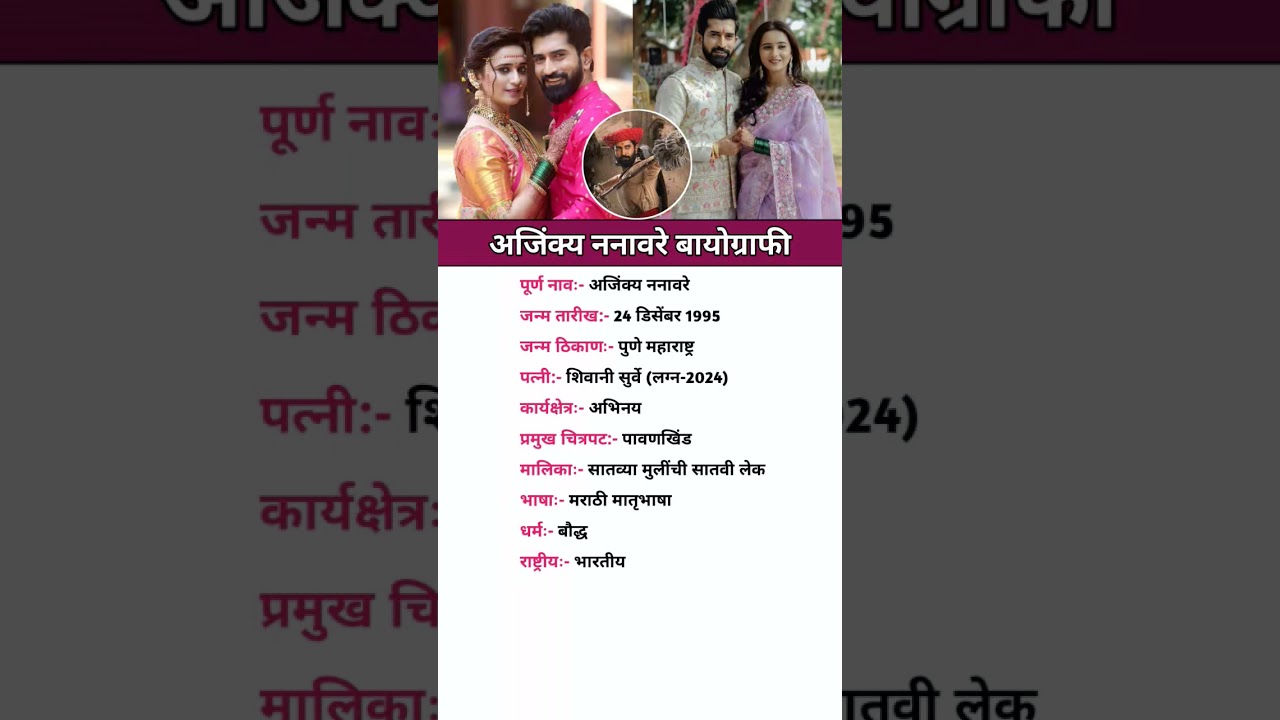 अजिंक्य ननावरे जीवन परिचय | Ajinkya Nanaware Biography Marathi