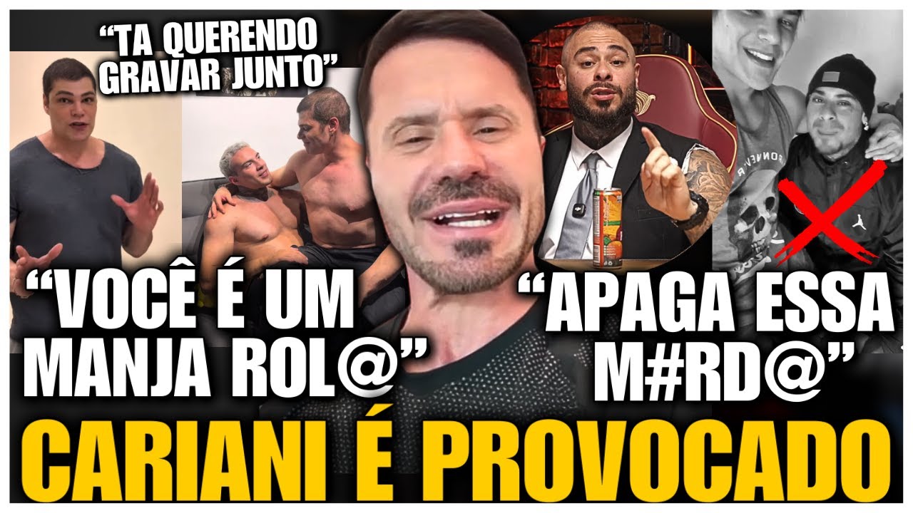 POLÊMICA! TADALAFELLAS RESPONDE CARIANI, FAZ PROVOCAÇÃO E IRRITA LEO STRONDA