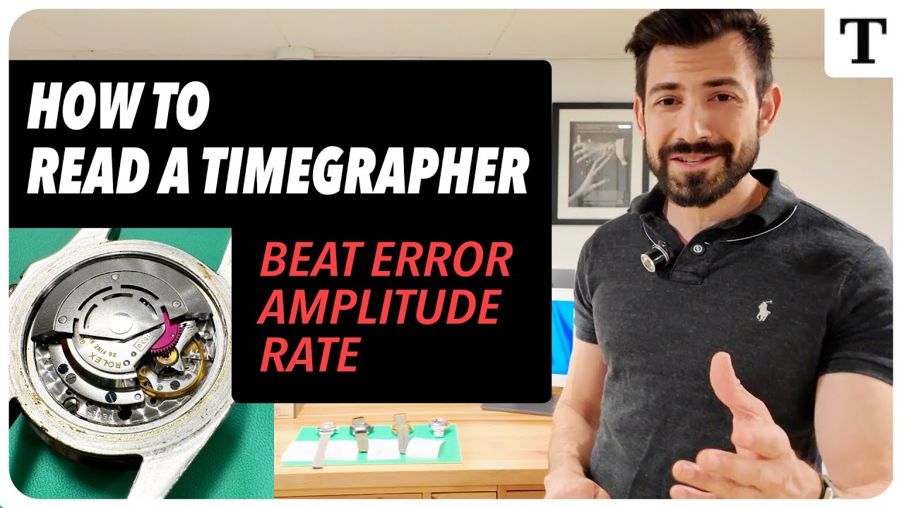 How to read a timegrapher | The basics