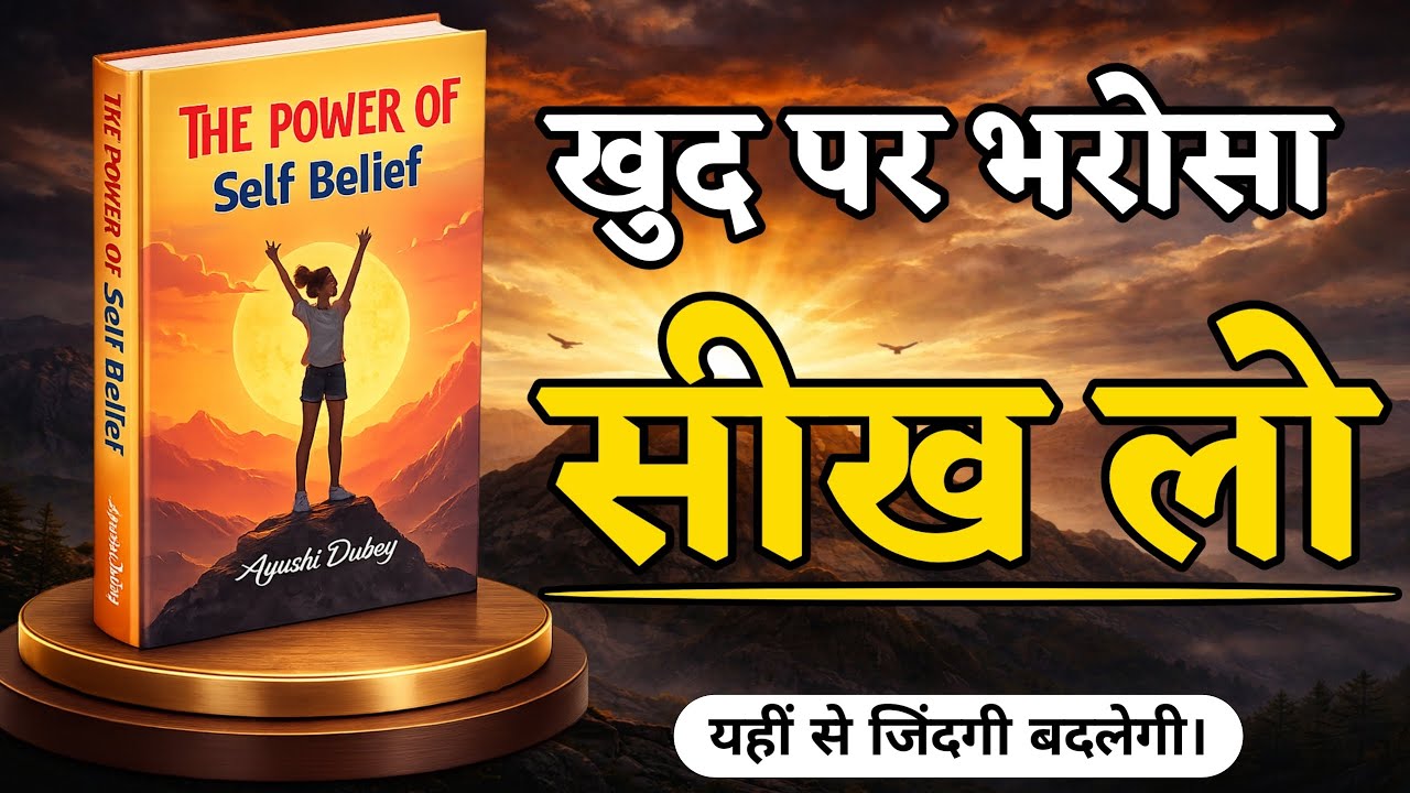 खुद पर भरोसा कैसे बढ़ाएं | Power of Self Belief Audiobook Summary in Hindi |  Full Book Summary