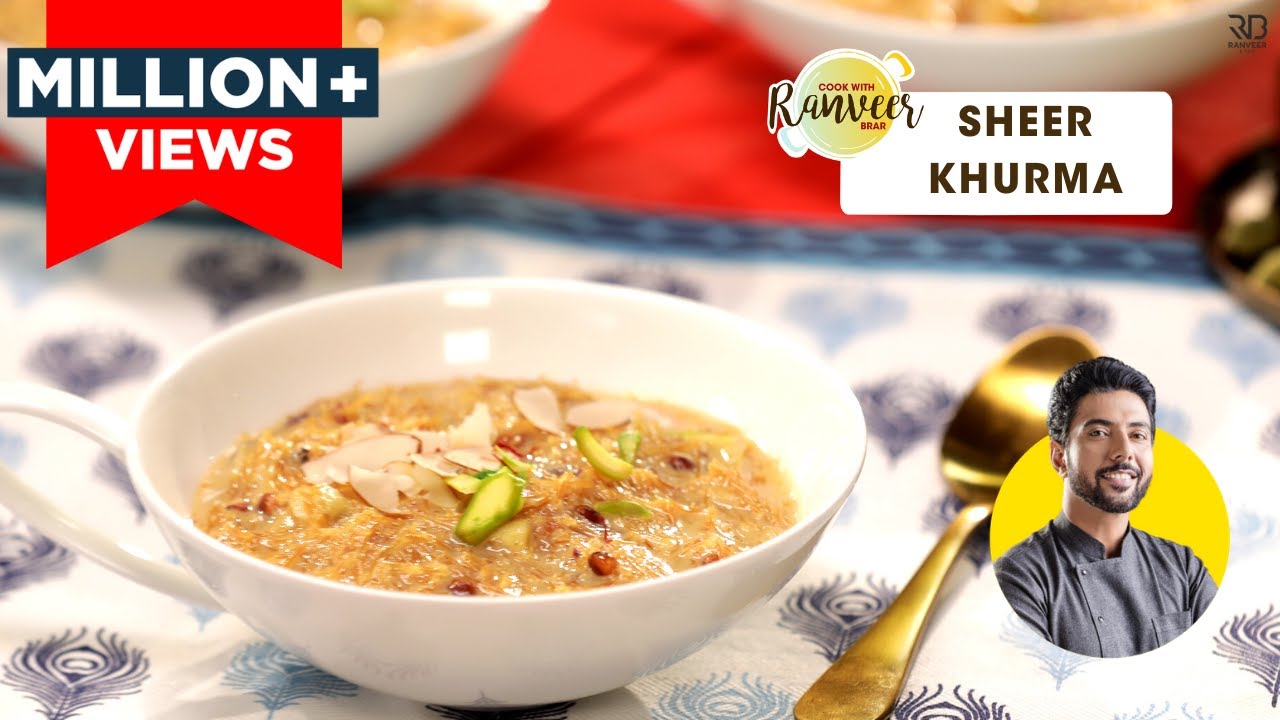 Sheer Khurma recipe Shortcut method | शीर खुरमा कैसे बनाते हैं | Eid special | Chef Ranveer Brar