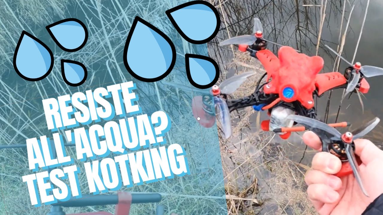 Come rendere un drone impermeabile grazie al KotKing: Test, applicazione lavaggio e Conclusioni