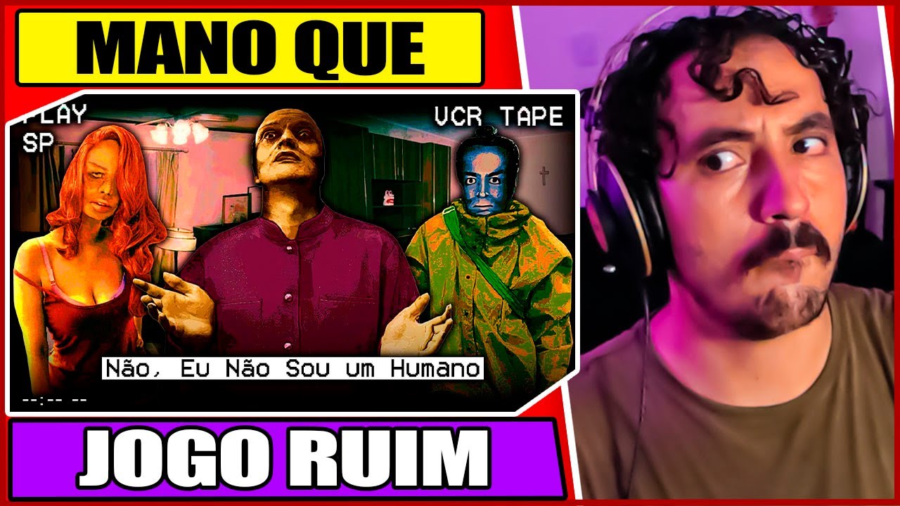 NO, I’M NOT A HUMAN: UM JOGO SOBRE NÃO HUMANOS | Leozin React