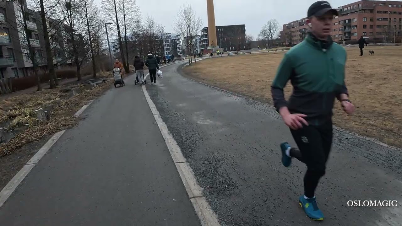 DJI Osmo Action 6 (4K- 60Fps) Walk Test - 2026. Hasleparken