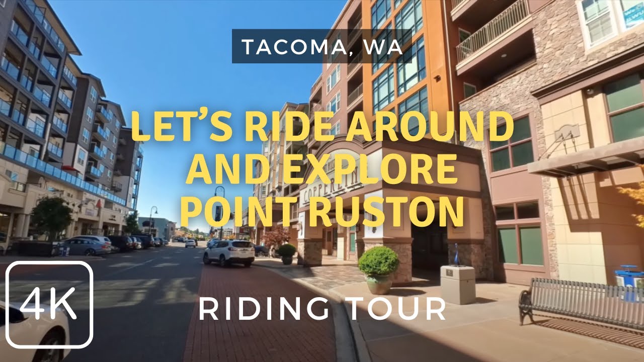 Exploring Point Ruston in Tacoma, WA by E-Scooter in 2024
