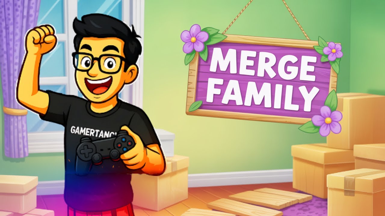 🧩 Har Merge Mein Hai Magic! | Merge Family Game Ki Cozy Home Puzzle Story